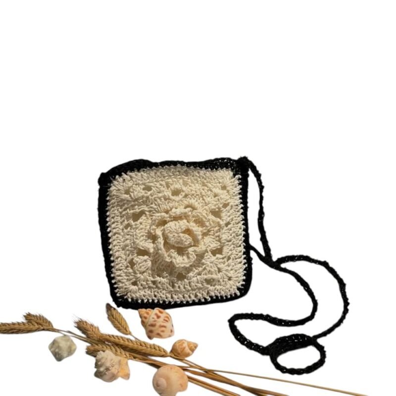 Cross body Rose Purse