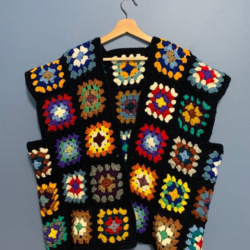 Heritage Patchwork Crochet Vest