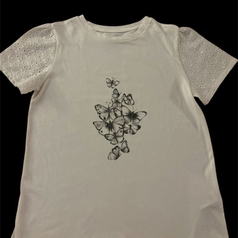 T-Shirt Butterflies Design
