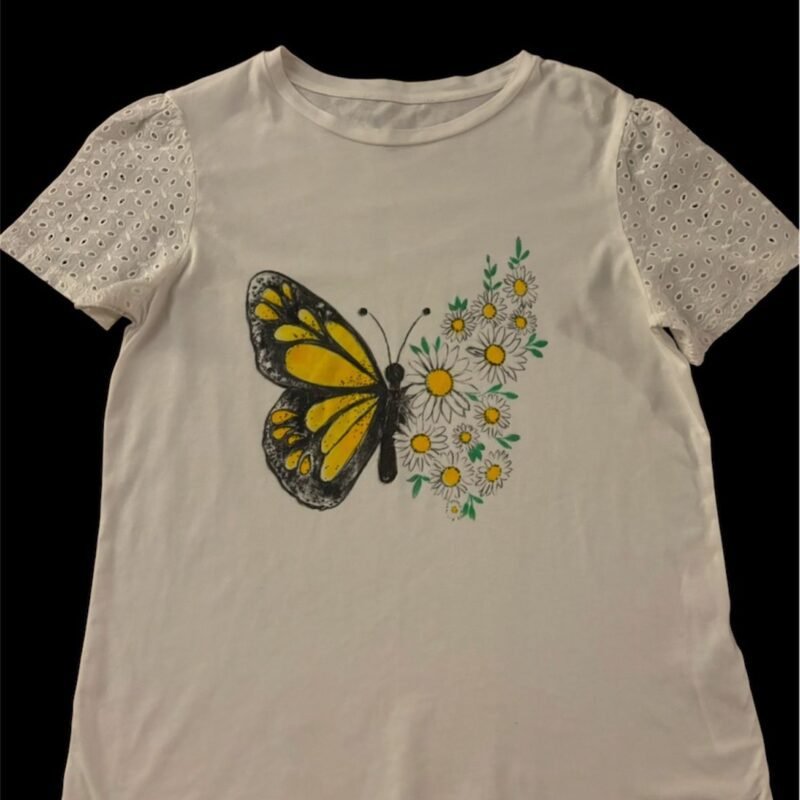 T-Shirt Butterfly Design