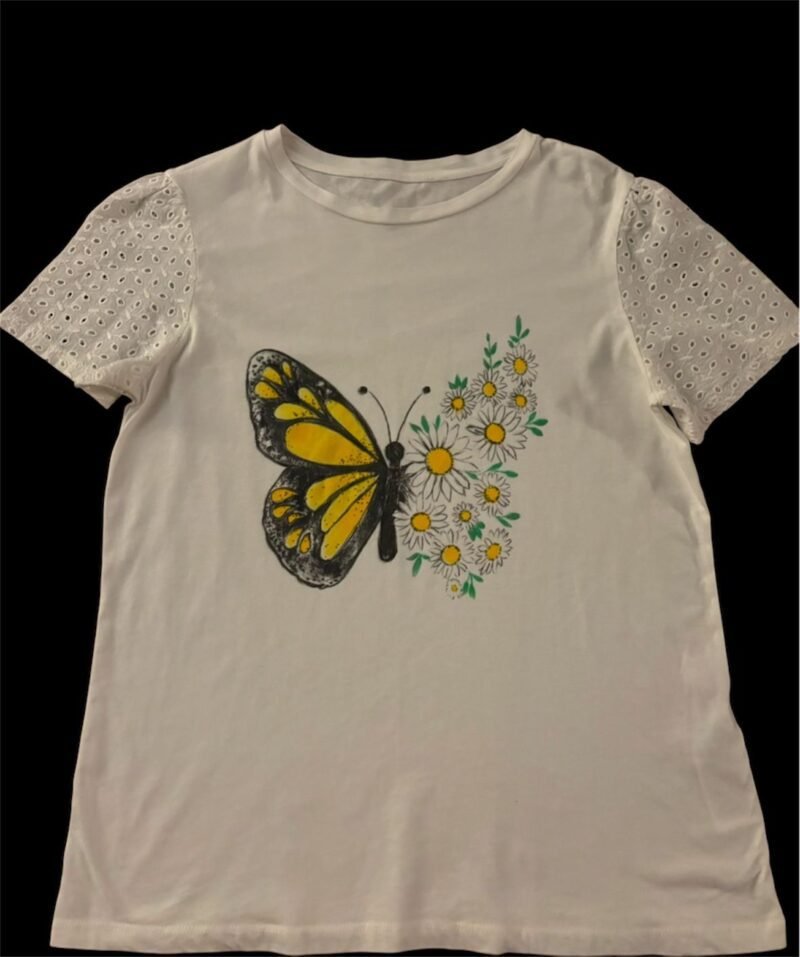 T-Shirt Butterfly Design