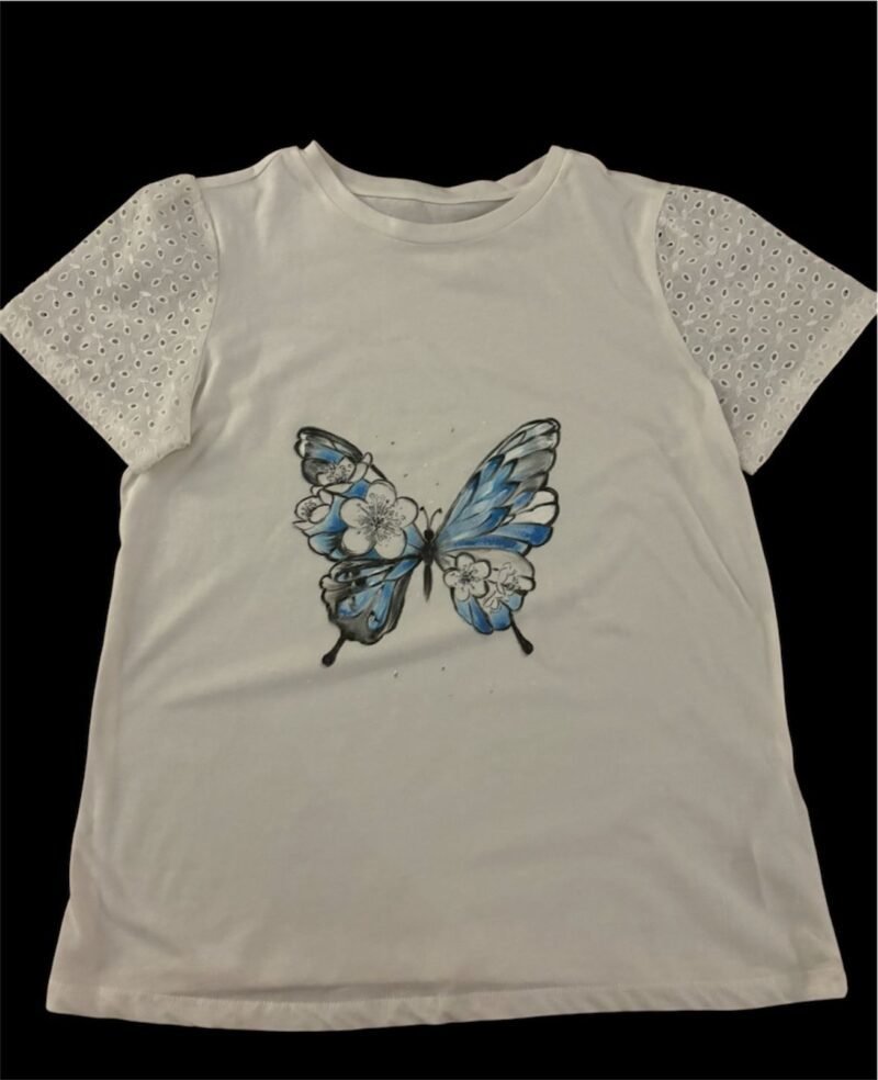 T-Shirt Butterfly Design