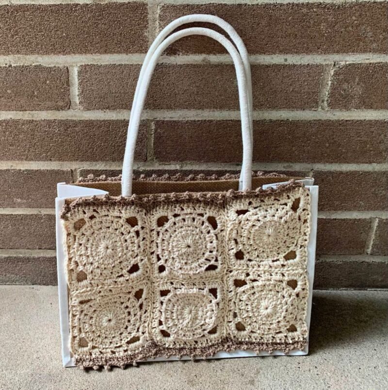 Hand made Crochet Shopping Bag