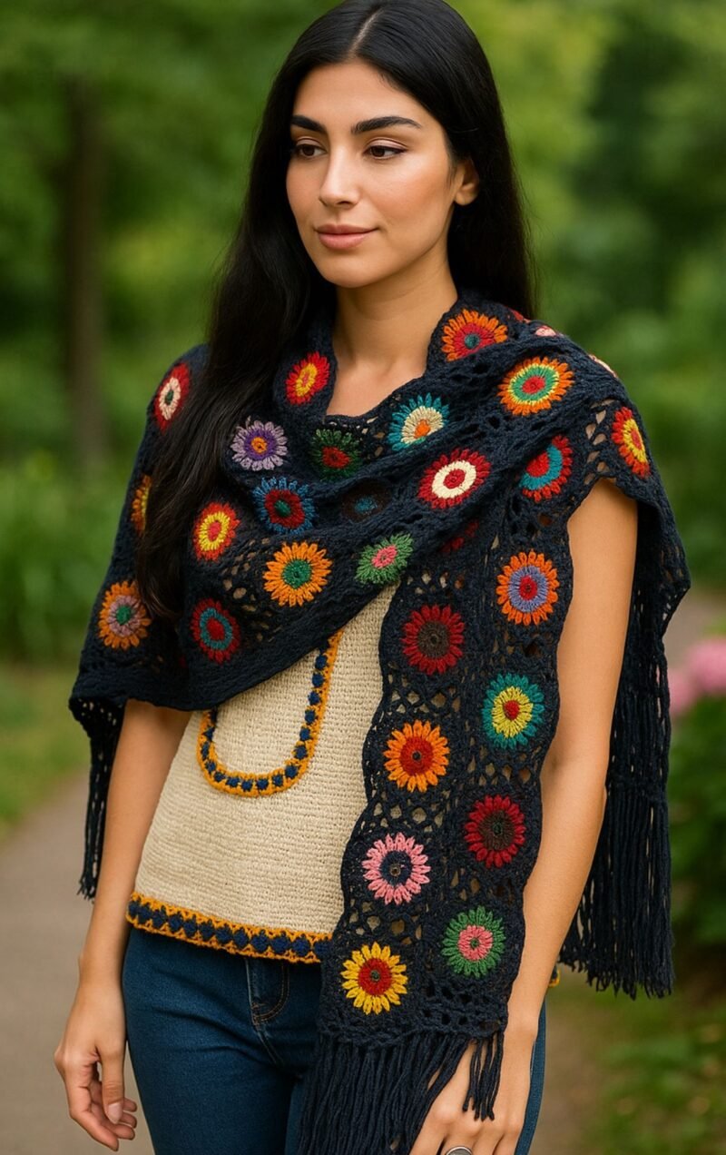 Granny Square Shawl