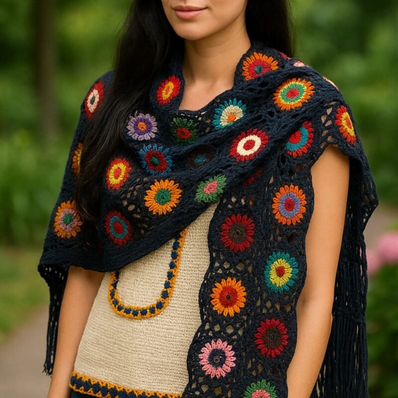 Granny Square Shawl
