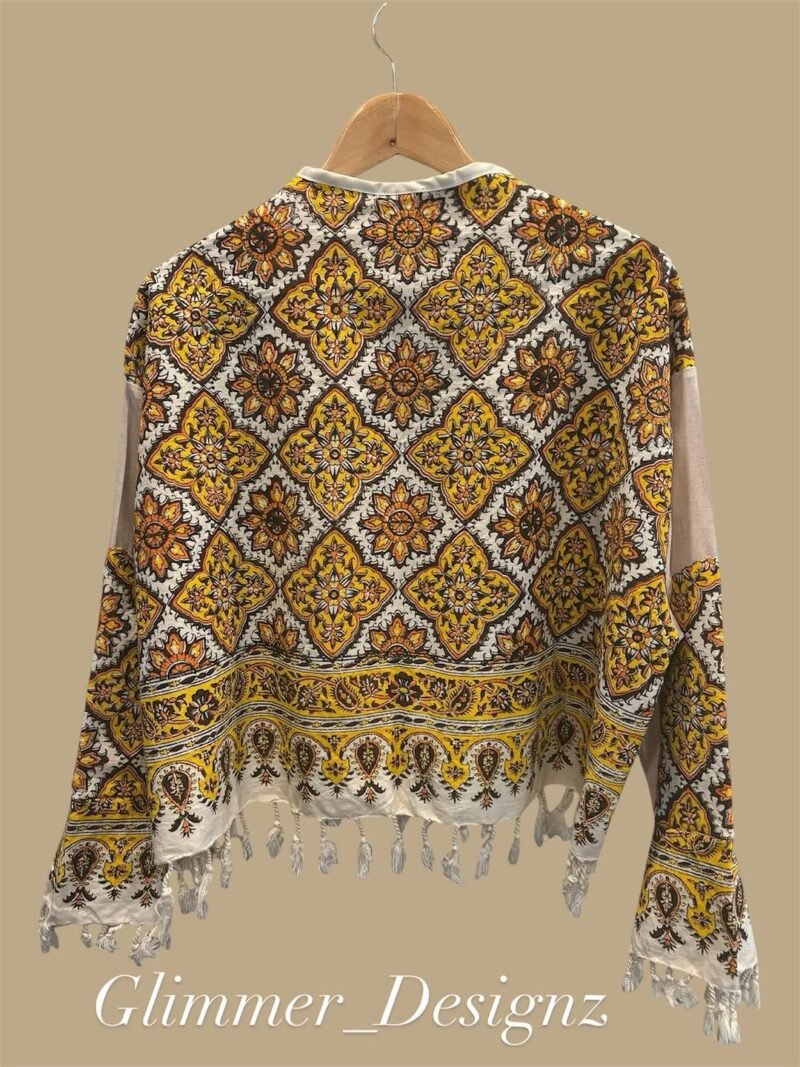 Zard Mina - Handmade Persian Cotton Coat - Image 2