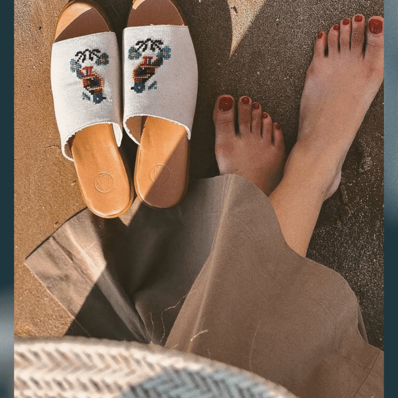 Golden Hour Embellished Boho Sandals