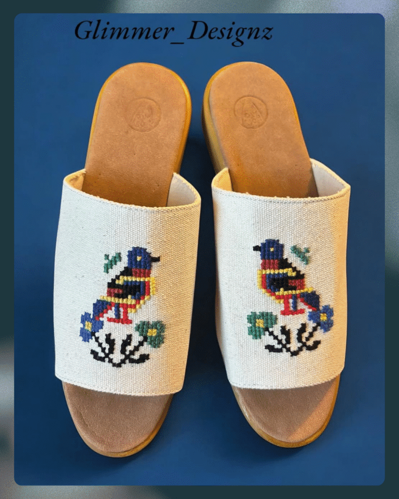 Golden Hour Embellished Boho Sandals - Image 2