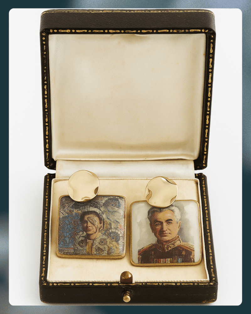 Royal Legacy Portrait Earrings